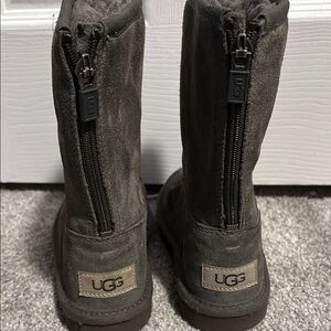 UGG Gray Suede Boots